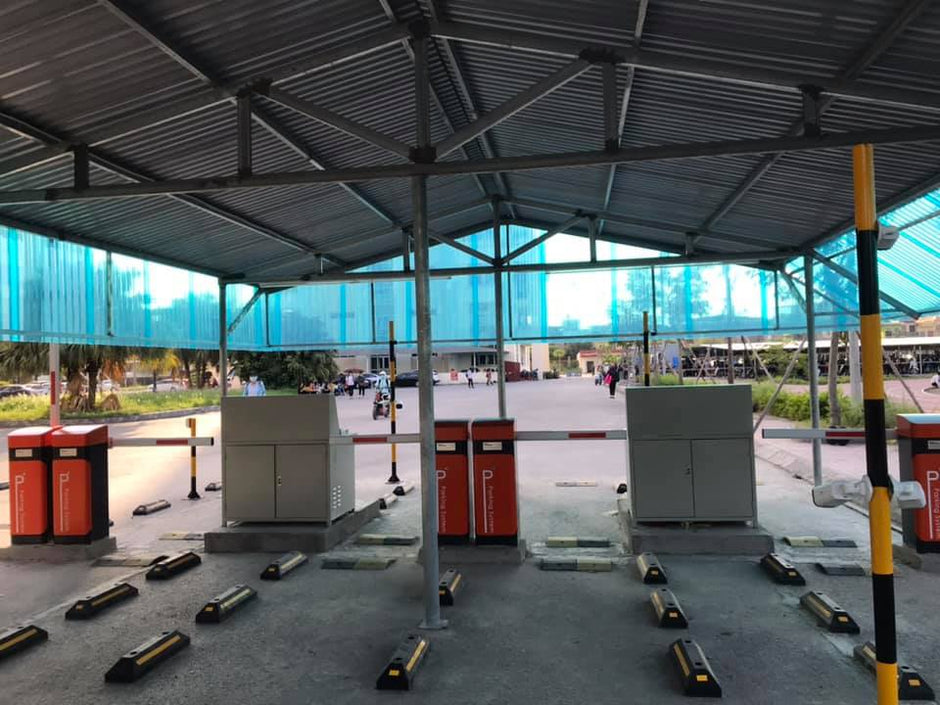 Dự án kiểm soát bãi xe Đại Học Y Dược Hải Phòng