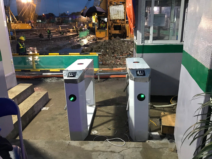 Kiểm soát ra vào – Công trường Ecoba Hải Phòng