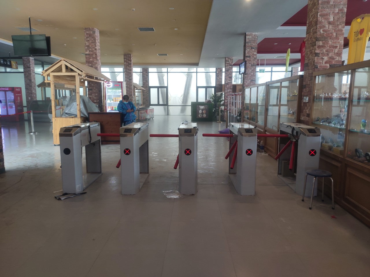Cổng xoay 3 càng (Tripod Turnstile) TTC Việt Nam lắp đặt tại Sun World Sapa