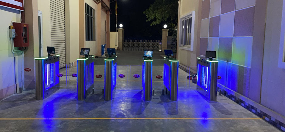 Cửa tự động Swing Gate TTC Việt Nam lắp đặt tại nhà máy Richy