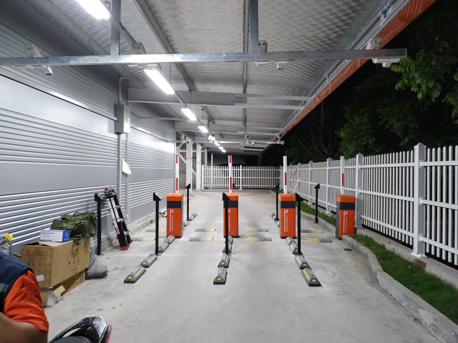 Hệ thống AI Parking TTC Việt Nam lắp đặt tại Nhà máy JNTC Phú Thọ